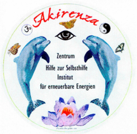 Akirenza Zentrum Hilfe zur Selbsthilfe Institut für erneuerbare Energien Logo (DPMA, 14.09.2000)