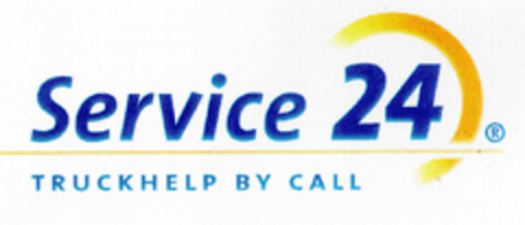 Service 24 TRUCKHELP BY CALL Logo (DPMA, 11/07/2000)