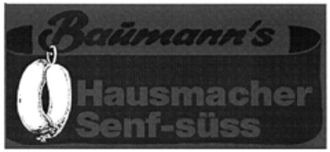Baumann's Hausmacher Senf-süss Logo (DPMA, 21.02.2008)