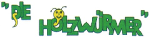 "DIE HOLZWÜRMER" Logo (DPMA, 20.06.2008)