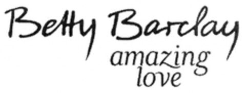 Betty Barclay amazing love Logo (DPMA, 10.10.2008)