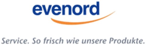 evenord Service. So frisch wie unsere Produkte. Logo (DPMA, 26.03.2009)