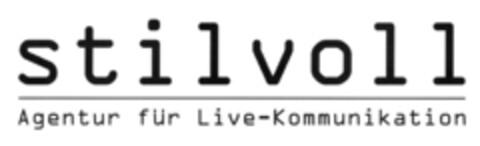 stilvoll Agentur für Live-Kommunikation Logo (DPMA, 04/27/2009)