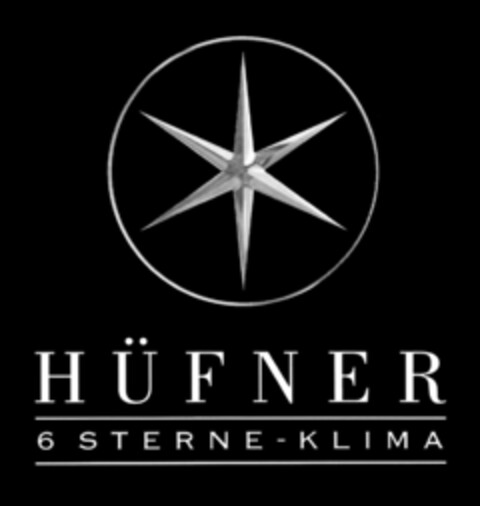 HÜFNER 6 STERNE - KLIMA Logo (DPMA, 09/21/2010)