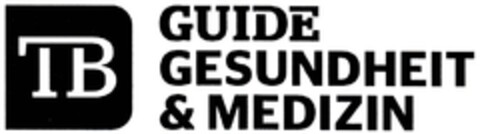 TB GUIDE GESUNDHEIT & MEDIZIN Logo (DPMA, 31.01.2014)