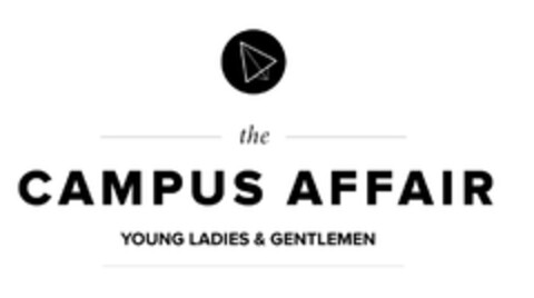 the CAMPUS AFFAIR YOUNG LADIES & GENTLEMEN Logo (DPMA, 06.06.2017)