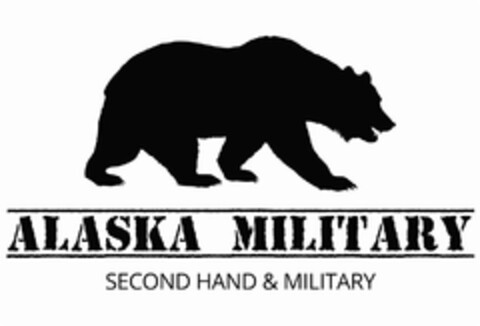 ALASKA MILITARY SECOND HAND & MILITARY Logo (DPMA, 30.01.2018)