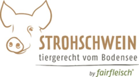 STROHSCHWEIN tiergerecht vom Bodensee by fairfleisch Logo (DPMA, 19.11.2018)