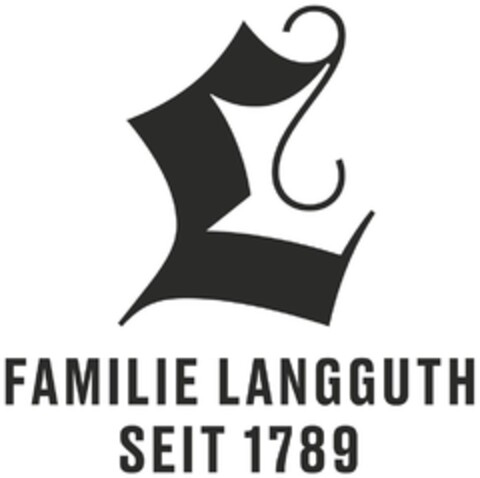 L FAMILIE LANGGUTH SEIT 1789 Logo (DPMA, 28.09.2018)