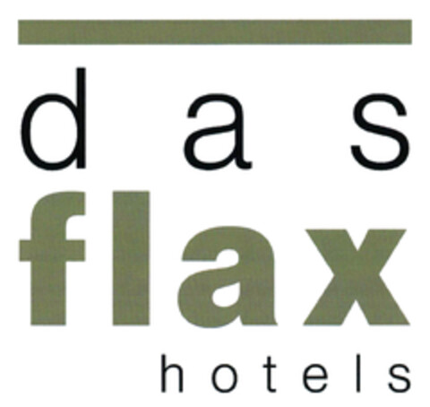 das flax hotels Logo (DPMA, 26.01.2019)