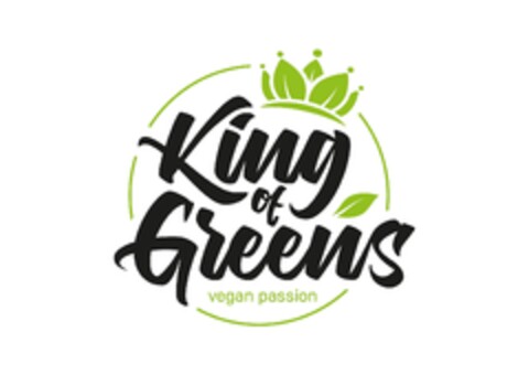 King of Greens vegan passion Logo (DPMA, 10.10.2019)