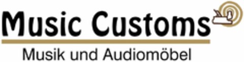 Music Customs Musik und Audiomöbel Logo (DPMA, 04.05.2020)