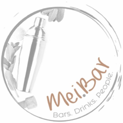 mei.Bar Bars. Drinks. People. Logo (DPMA, 28.05.2020)