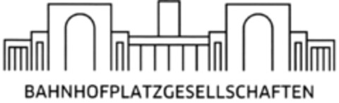 BAHNHOFPLATZGESELLSCHAFTEN Logo (DPMA, 08.04.2021)