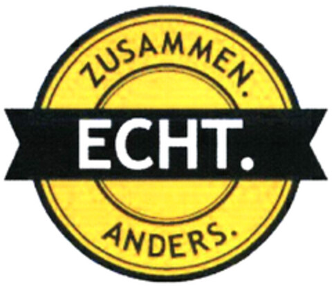 ZUSAMMEN. ECHT. ANDERS. Logo (DPMA, 26.07.2021)