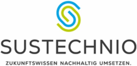 SUSTECHNIO ZUKUNFTSWISSEN NACHHALTIG UMSETZEN. Logo (DPMA, 19.12.2023)