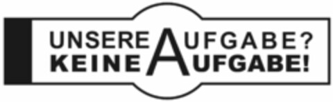 UNSERE AUFGABE? KEINE AUFGABE! Logo (DPMA, 29.05.2024)