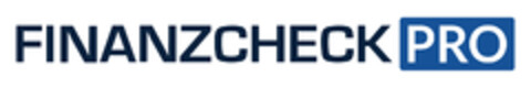 FINANZCHECK PRO Logo (DPMA, 08.07.2024)