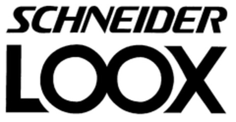 SCHNEIDER LOOX Logo (DPMA, 16.11.2002)