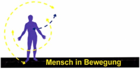 Mensch in Bewegung Logo (DPMA, 31.01.2004)