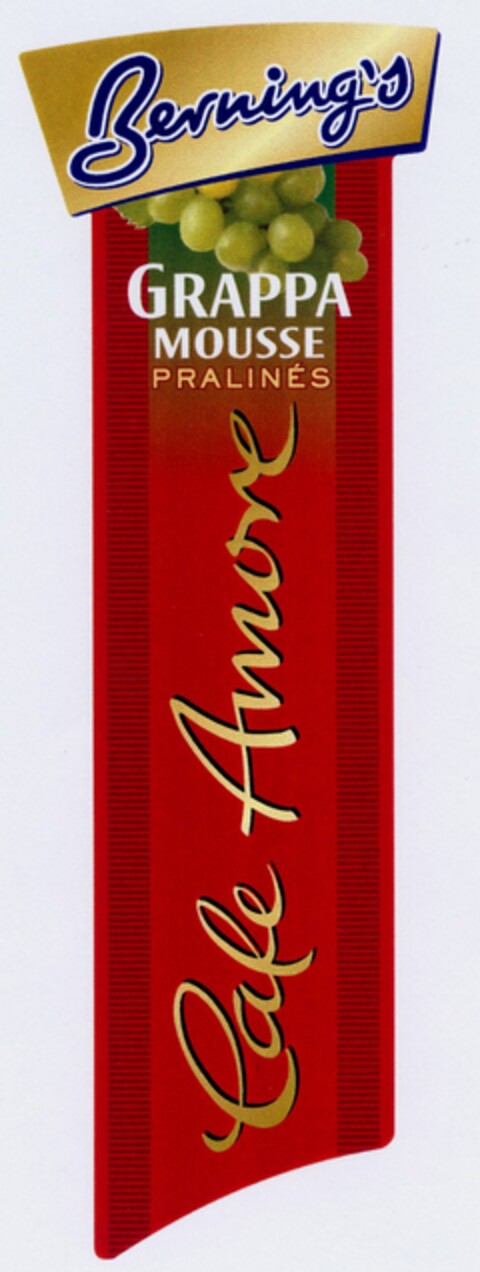 Berning's Cafe Amore GRAPPA MOUSSE PRALINES Logo (DPMA, 17.11.2004)
