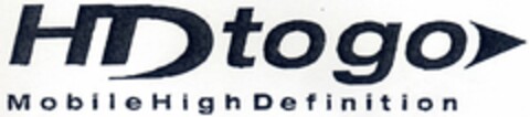 HD to go Mobile High Definition Logo (DPMA, 16.08.2005)