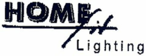 HOMEfit Lighting Logo (DPMA, 03/02/2006)