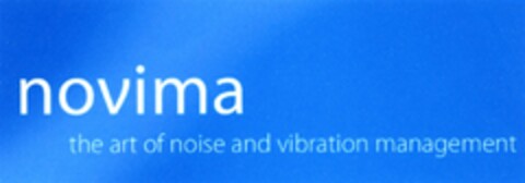 novima the art of noise and vibration management Logo (DPMA, 26.03.2007)