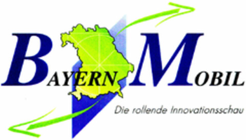 BAYERN MOBIL Die rollende Innovationsschau Logo (DPMA, 21.06.1995)