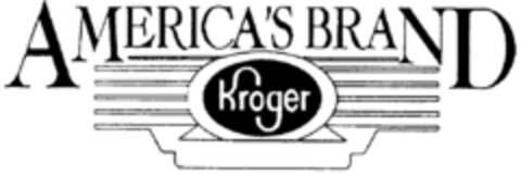 AMERICA'S BRAND  Kroger Logo (DPMA, 14.02.1996)