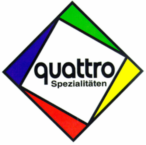 quattro Spezialitäten Logo (DPMA, 22.02.1997)