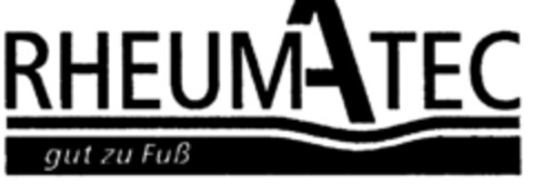 RHEUMATEC gut zu Fuß Logo (DPMA, 11/28/1997)
