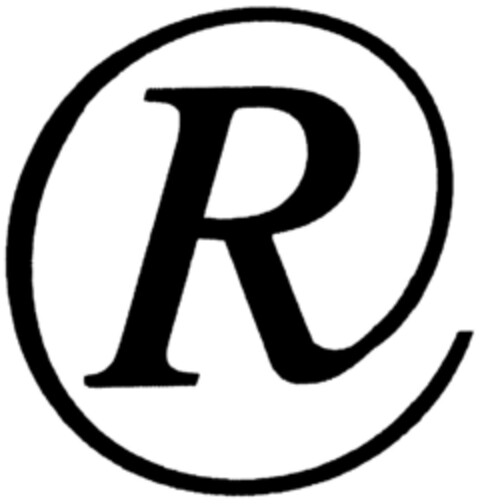 R Logo (DPMA, 26.08.1998)