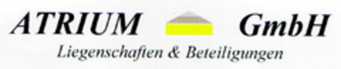 ATRIUM GmbH Liegenschaften & Beteiligungen Logo (DPMA, 01/26/1999)