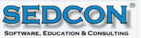 SEDCON R SOFTWARE, EDUCATION & CONSULTING Logo (DPMA, 05.11.1999)