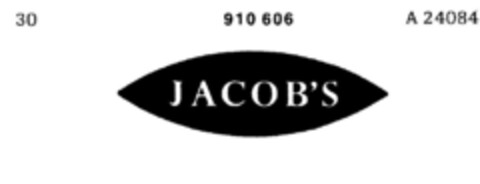 JACOB`S Logo (DPMA, 28.10.1972)