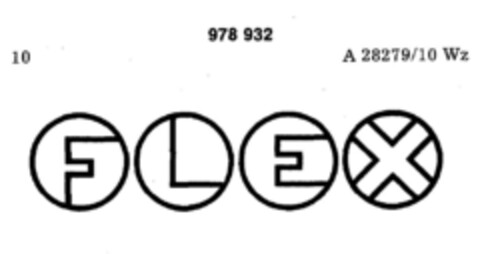 FLEX Logo (DPMA, 08/17/1976)