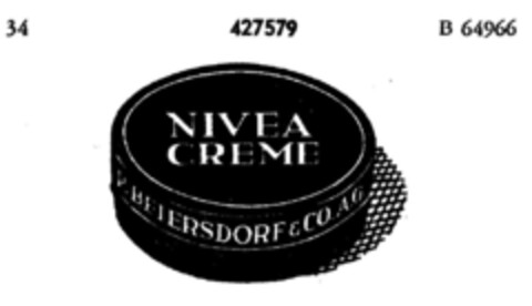 NIVEA CREME P. BEIERSDORF & CO.AG Logo (DPMA, 31.10.1930)