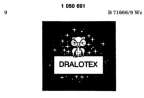 DRALOTEX Logo (DPMA, 05.01.1983)