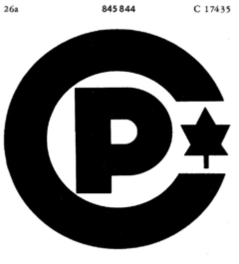 CP Logo (DPMA, 18.08.1966)