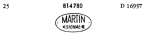 MARTIN SIGNAL Logo (DPMA, 12.05.1964)