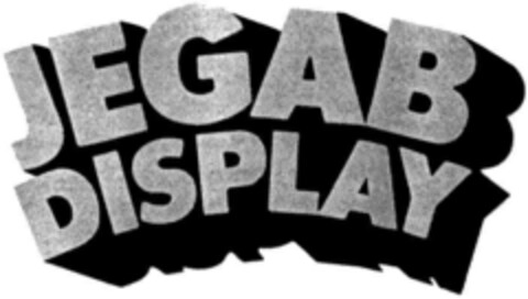 JEGAB DISPLAY Logo (DPMA, 28.09.1993)