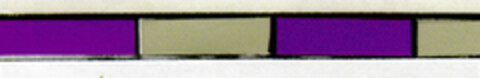 Einfädig bedruckter Kabelkennfaden in der Farbfolge: lila - grau - lila - grau Logo (DPMA, 31.03.1981)