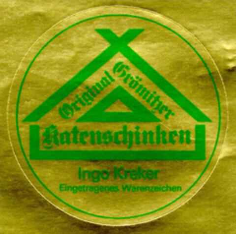 Original Grömitzer Katenschinken Logo (DPMA, 07.11.1984)