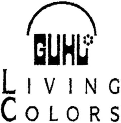 GUHL LIVING COLORS Logo (DPMA, 12/21/1992)