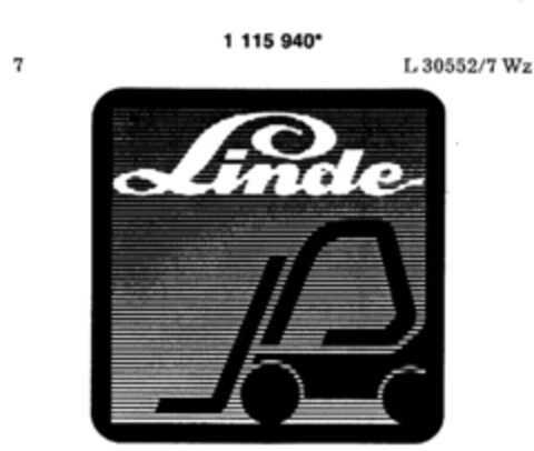 Linde Logo (DPMA, 17.11.1987)
