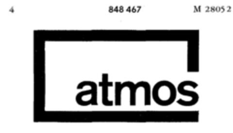atmos Logo (DPMA, 24.07.1967)