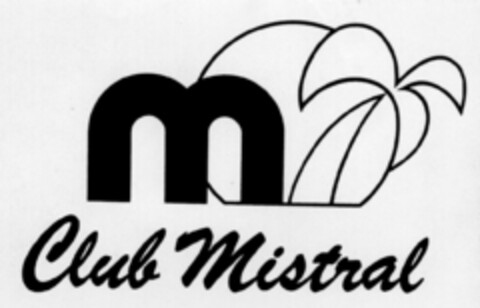 m Club Mistral Logo (DPMA, 13.12.1979)