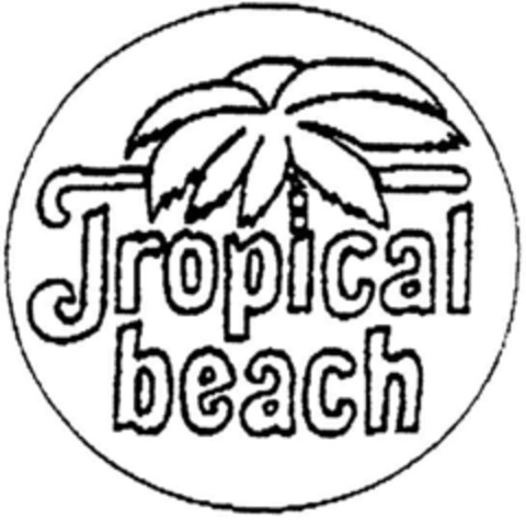 Tropical beach Logo (DPMA, 20.08.1992)