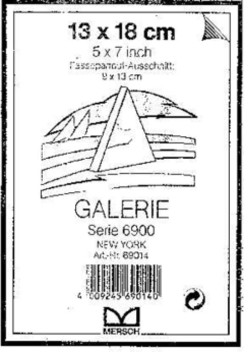 GALERIE Serie 6900 Logo (DPMA, 07.09.1994)